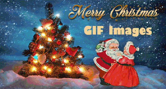 🎄 Merry Christmas Animated GIF Images - [Worlds Best GIF]