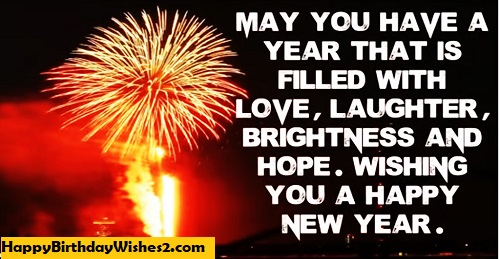 happy new year wishes for friends and family hindi