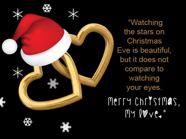 merry christmas wishes for lover