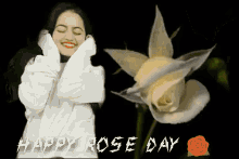 happy rose day my love gif1