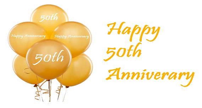 80+} 50th Anniversary Wishes, Messages for Husband and Wife