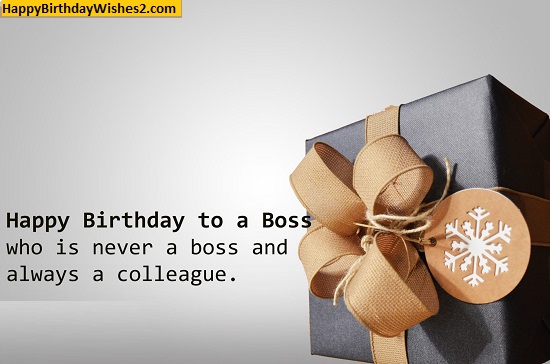 birthday greetings for boss