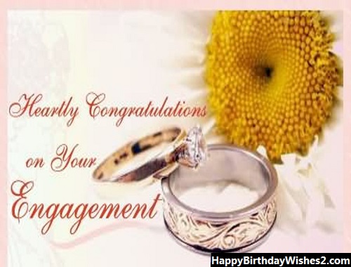 congratulations on your engagement wishes