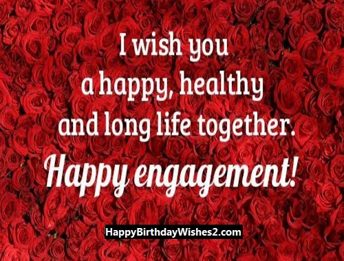 greetings for engagement wishes