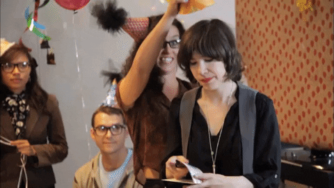 happy birthday funny gif for her