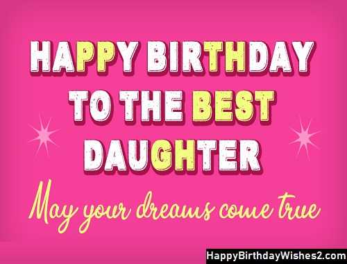 birthday wishes for daughter in hindi