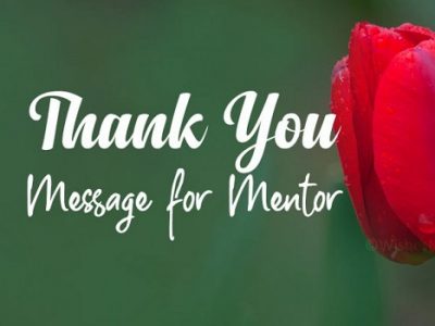 {80+} Thank You Quotes and Words of Appreciation to Mentor