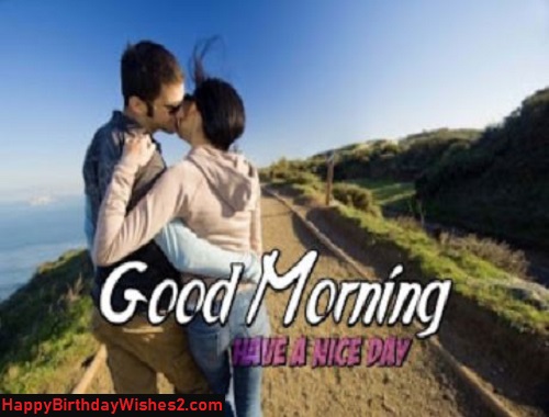 romantic good morning images for her