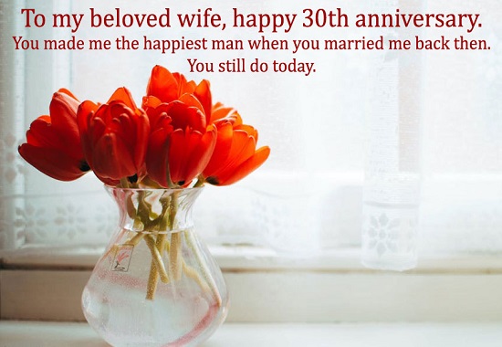 30th wedding anniversary verses