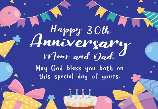 30th wedding anniversary quotes for parents