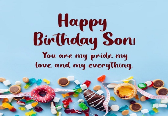 birthday status for son