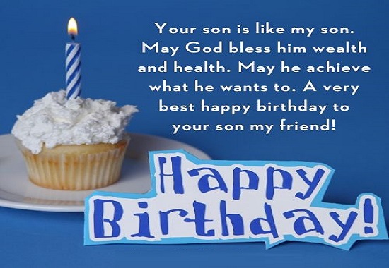 birthday wish for son from mom