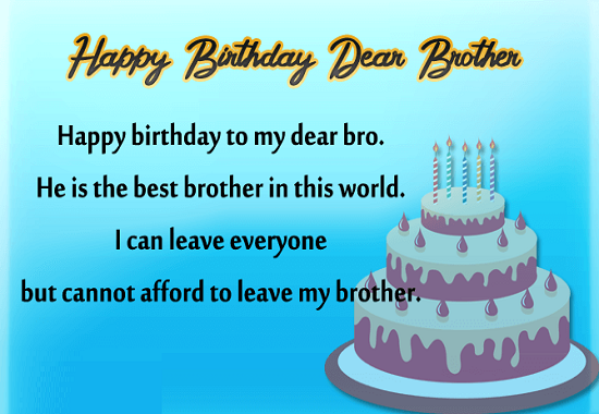 birthday wishes for little brother
