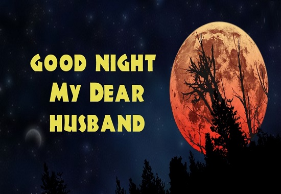 good night images to husband