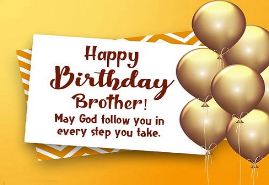 happy birthday caption for brother