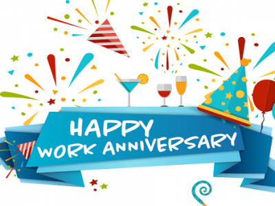 {60+} Work Anniversary Wishes, Messages, and Quotes