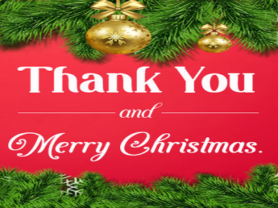 {100+} Christmas Thank You Messages, Wishes, Notes, Quotes