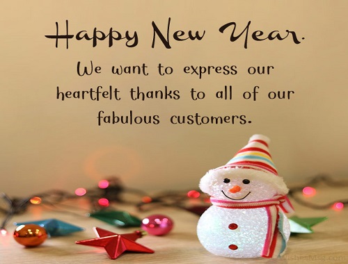 happy new year wishes corporate