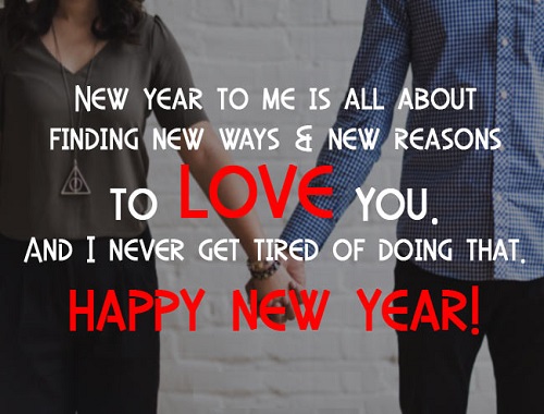 new year wishes to fiance