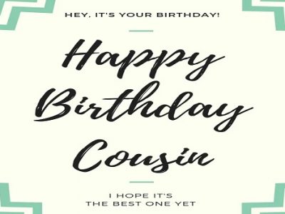 {80+} Birthday Wishes for Cousin Brother | Male Cousin