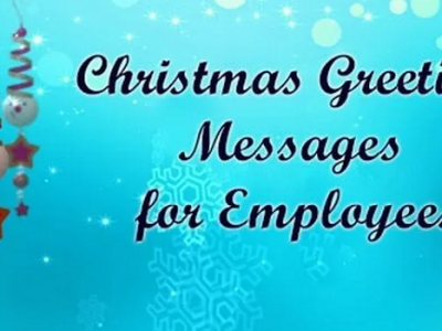 {80+} Christmas Wishes, Greetings, Messages for Employees (Staff)