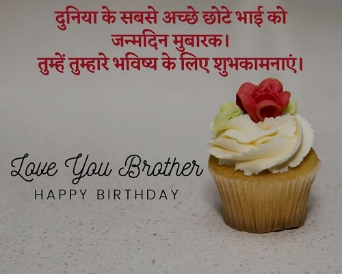 birthday status for cousin brother in hindi