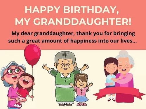 birthday greetings for granddaughter