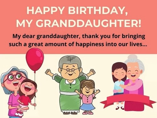 birthday sentiment for granddaughter
