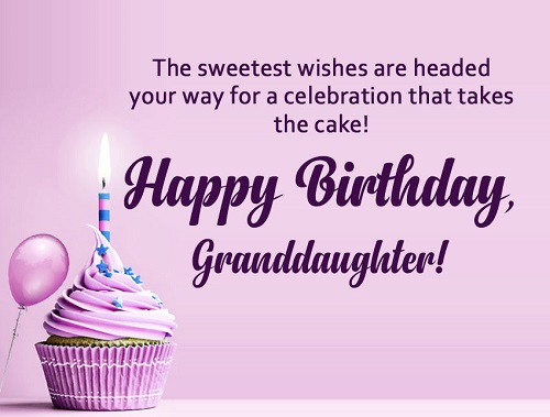 granddaughter birthday verses