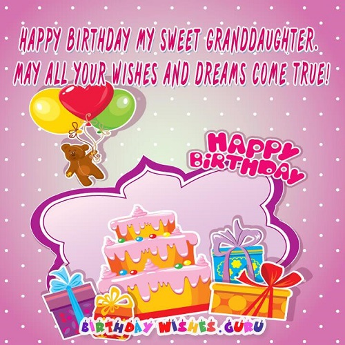 granddaughter happy birthday quotes