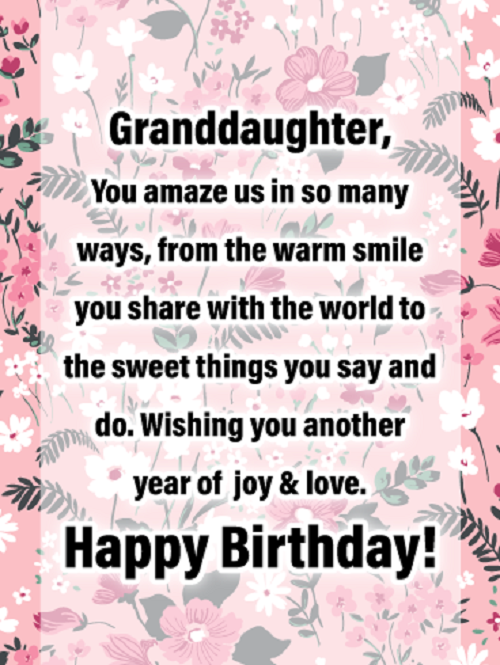 happy 18th birthday granddaughter images
