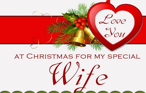 merry christmas wishes to my wife