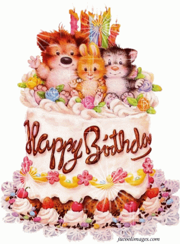31+} Happy Birthday Cake GIF | Cake Animation Images