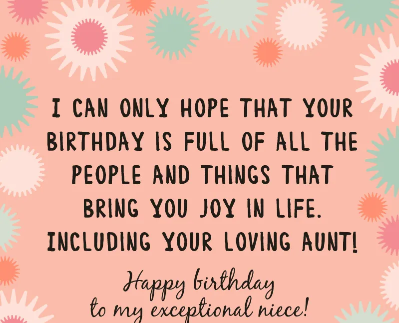 birthday quotes for niece